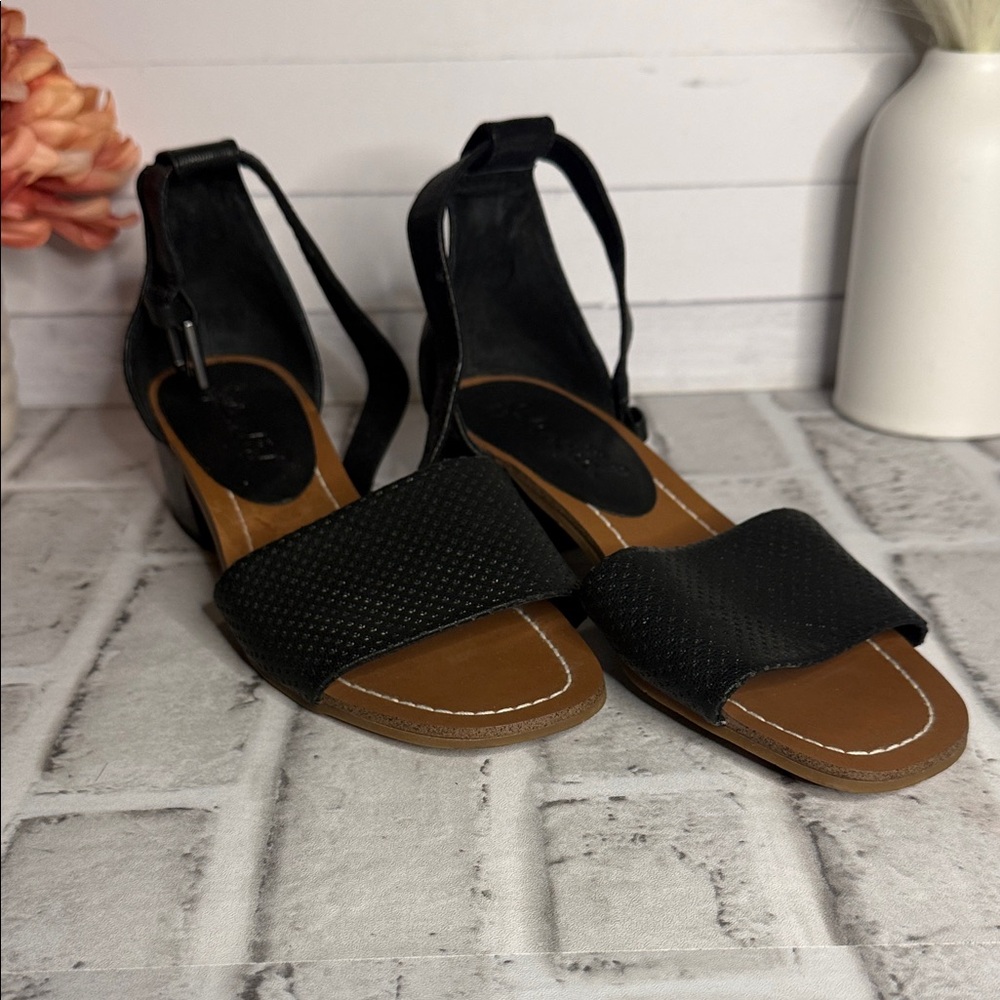 Splendid Black‎ and Brown Sandals